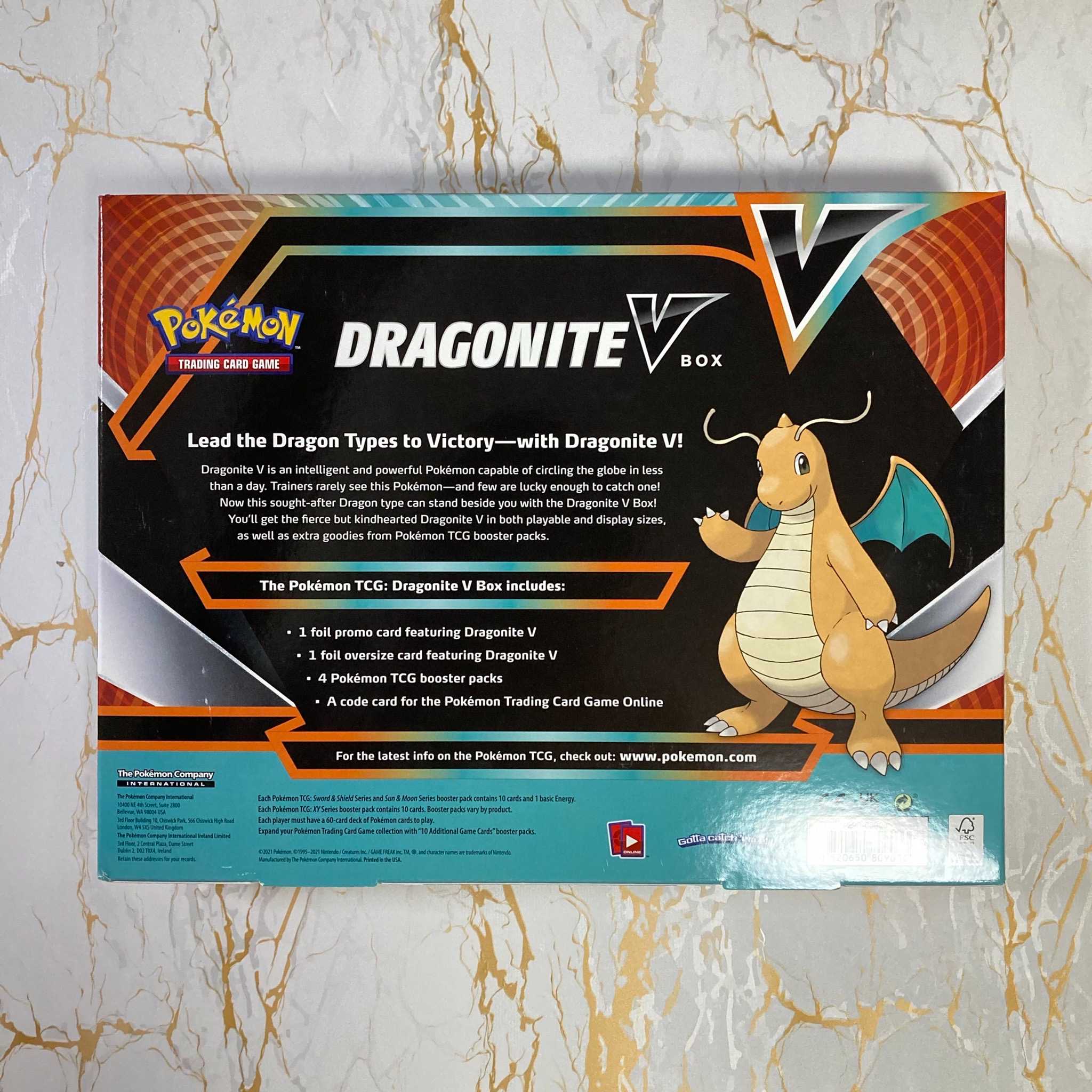 [Dragonite promo limited outside Umi] unopened DragoniteV BOX 2 sets