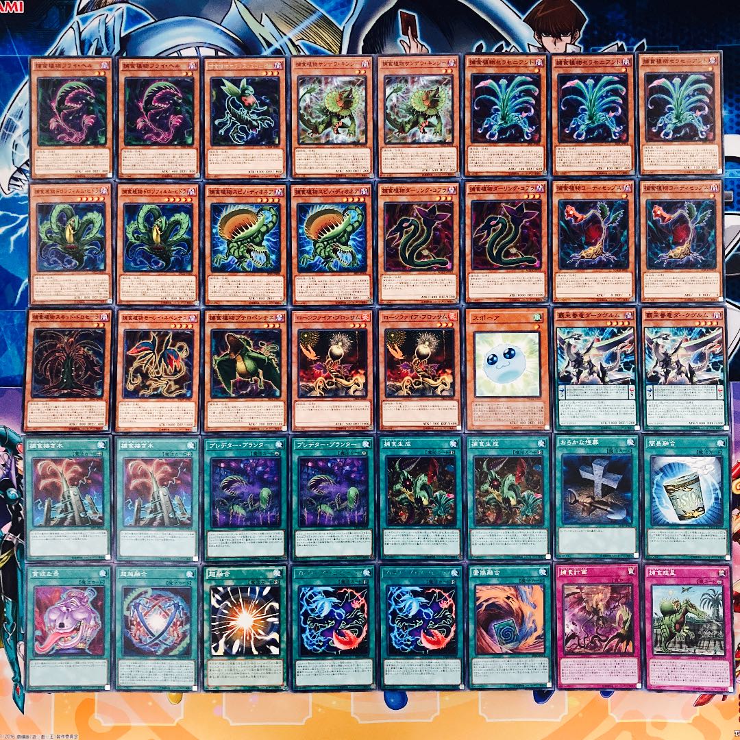 No.214 遊戯王　本格構築!! 捕食植物デッキ　40枚＋EX15枚