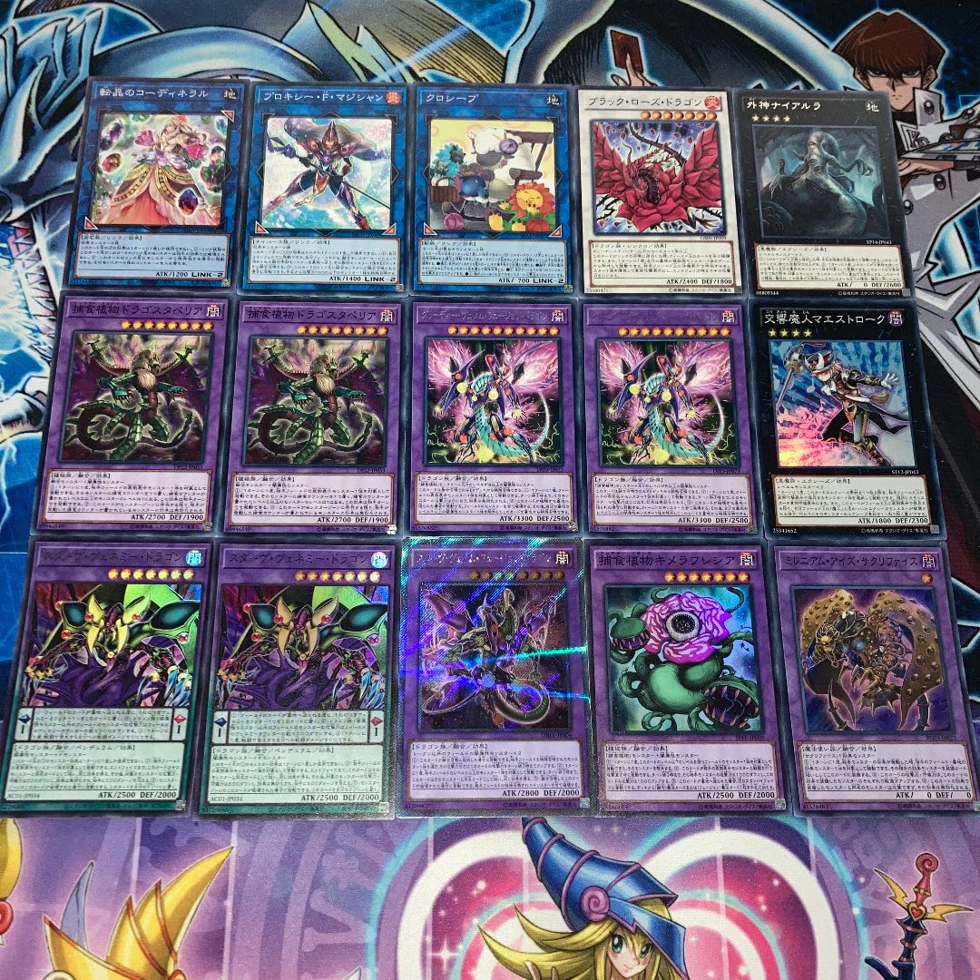 No.214 遊戯王　本格構築!! 捕食植物デッキ　40枚＋EX15枚