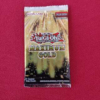 遊戯王　MAXIMUM GOLD 未開封　パック