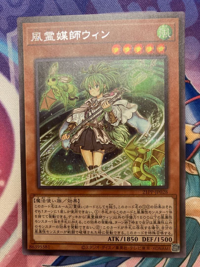 Beautiful Wynn the Wind Channeler Secret Rare