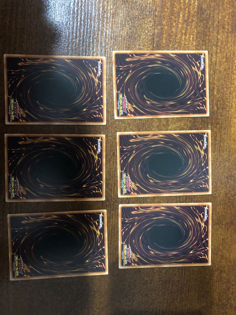 Fusion 6-Card Set Rush Duel Gold Rush Pack