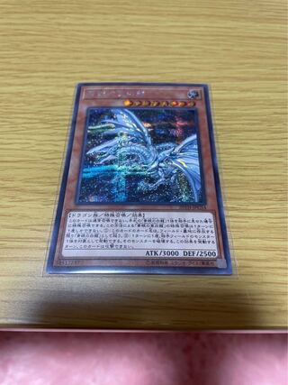 青眼の亜白龍 シークレットレア