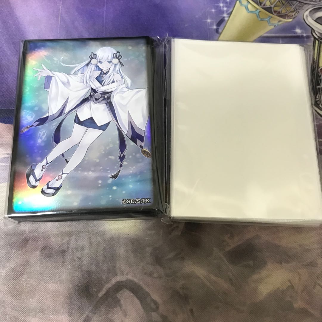 遊戯王 氷の魔妖 雪女 スリーブ