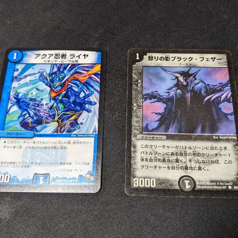 怒りの影ブラック・フェザー おまけ アクア忍者ライヤ