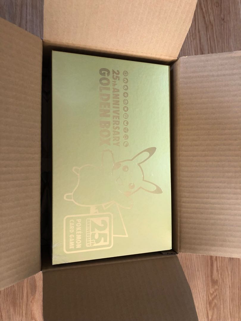 Pokemon Card 25th ANNIVERSARY GOLDEN BOX