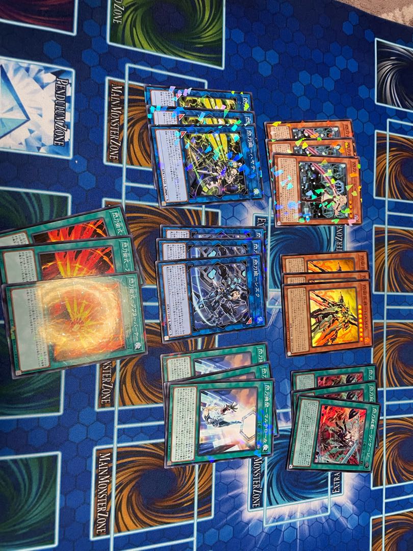 遊戯王閃刀姫 デッキ パーツ