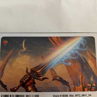 【新品】 MTG モダンホライズン/真理と正義の剣/プレイマット ウルトラプロ