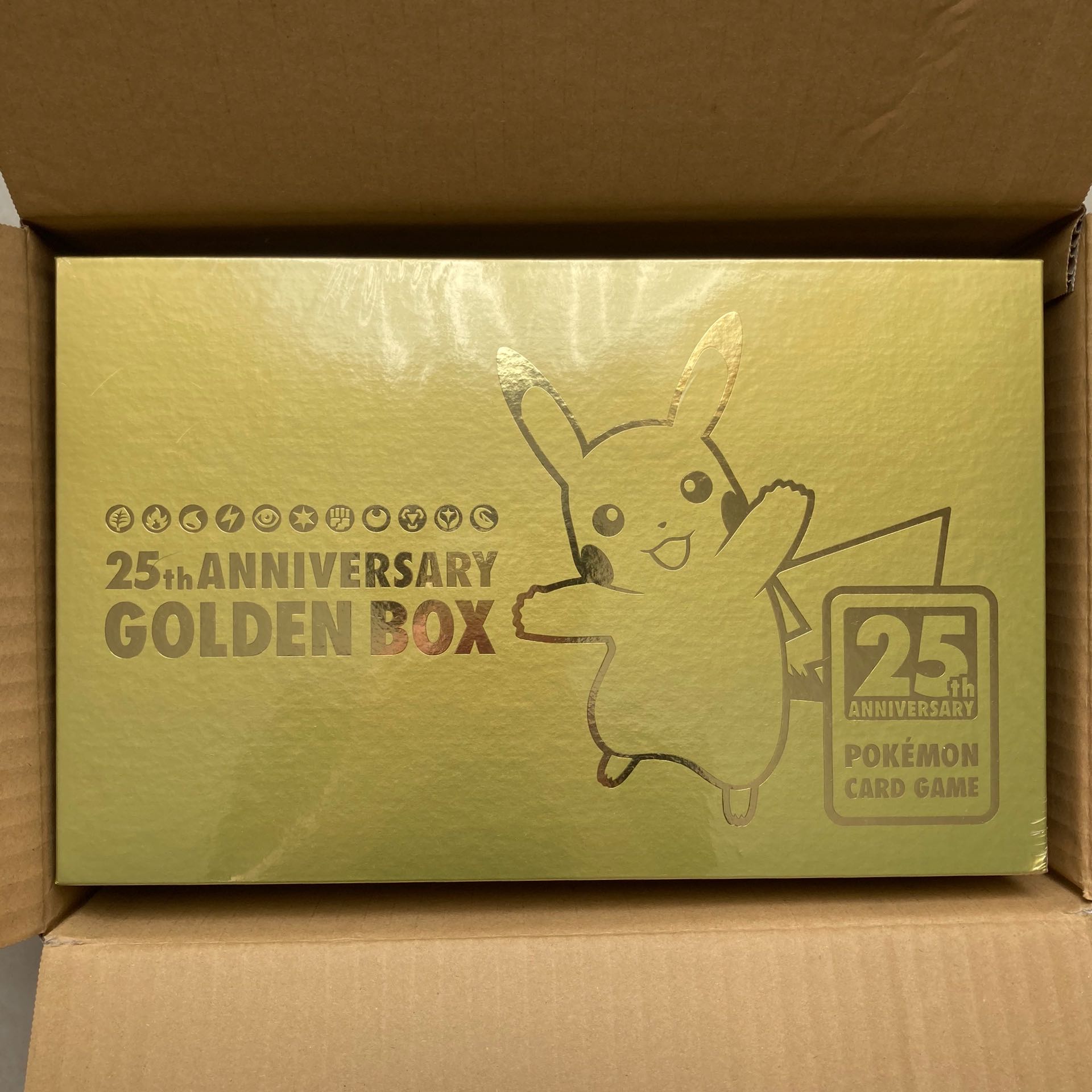 Free Shipping] 25th ANNIVERSARY GOLDEN BOX