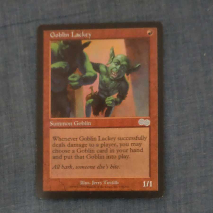 Goblin Lackey 1枚