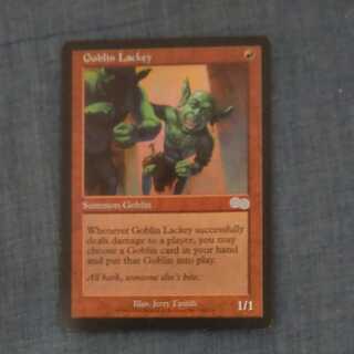Goblin Lackey  1枚