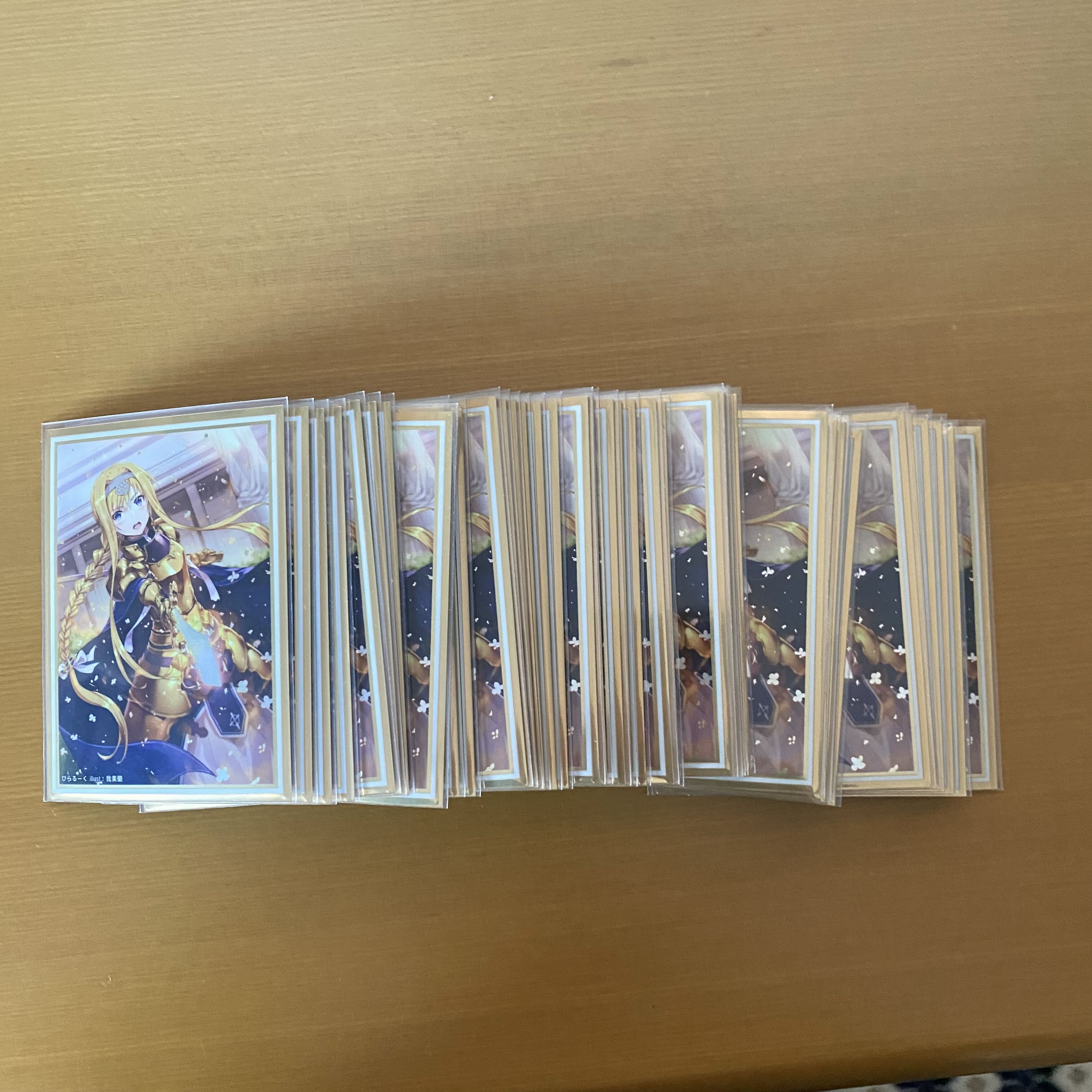 [Beautiful] Blue Mage Deck Sleeve Set SAO a Squirrel.ver