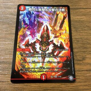 瞬閃と疾駆と双撃の決断