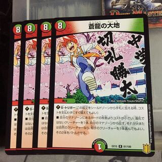 セット割引  蒼龍の大地 4枚セット