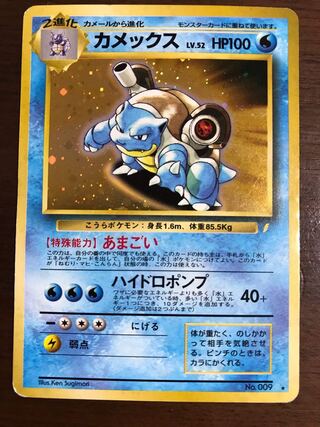 Blastoise Old Back