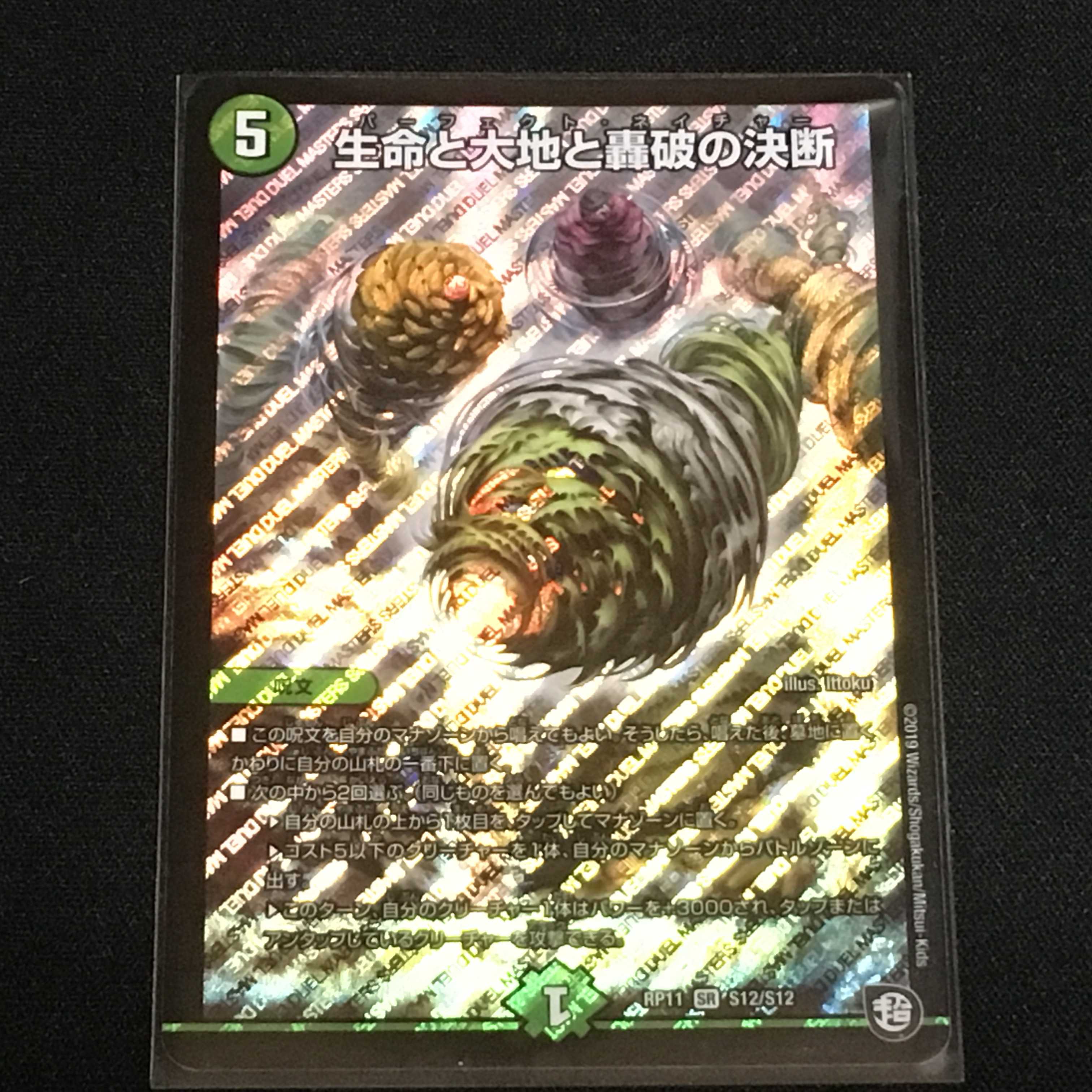 生命と大地と轟破の決断 1枚