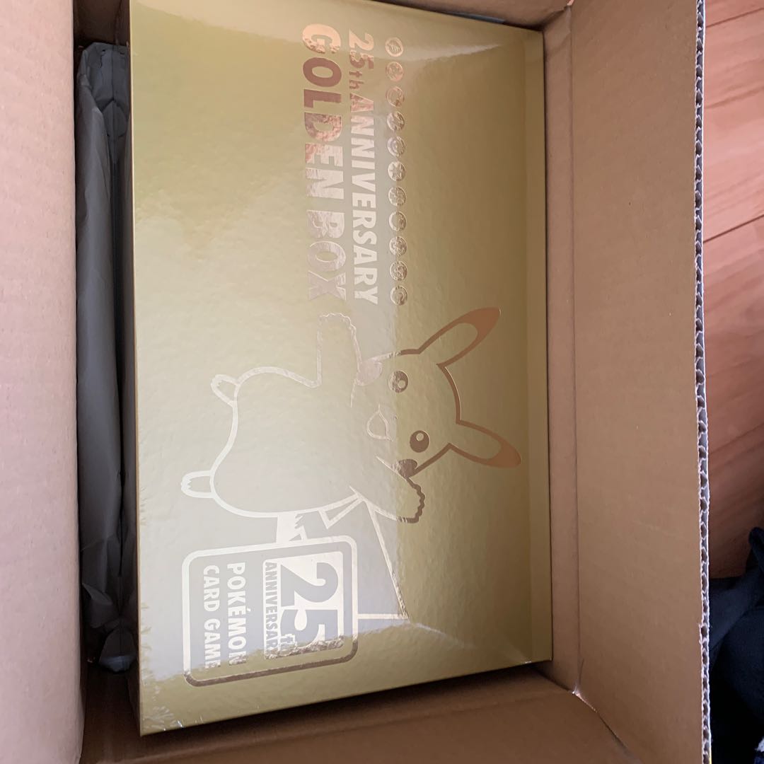ポケモンカード　25th anniversary golden box 未開封