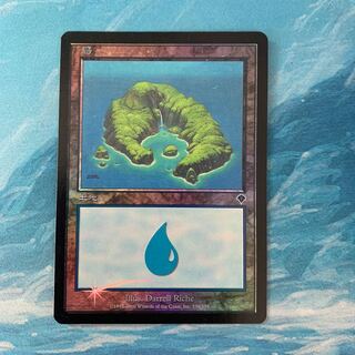MTG foil Island