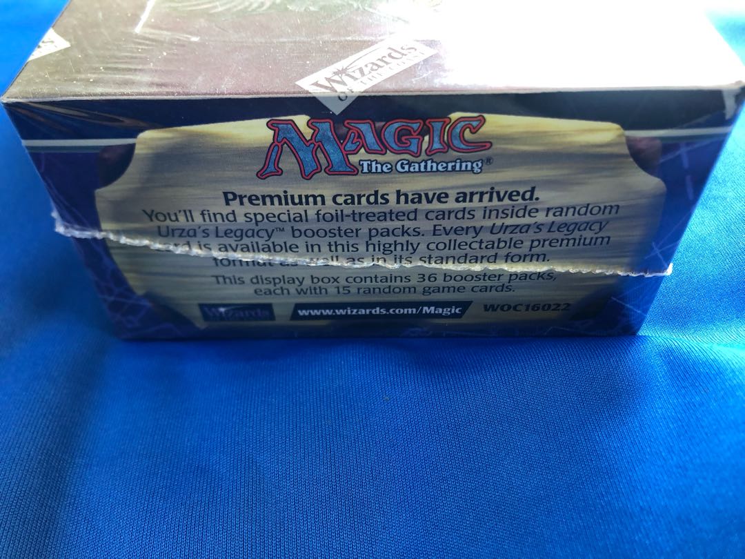 MTG Urza's Legacy box Flareon English Unopened