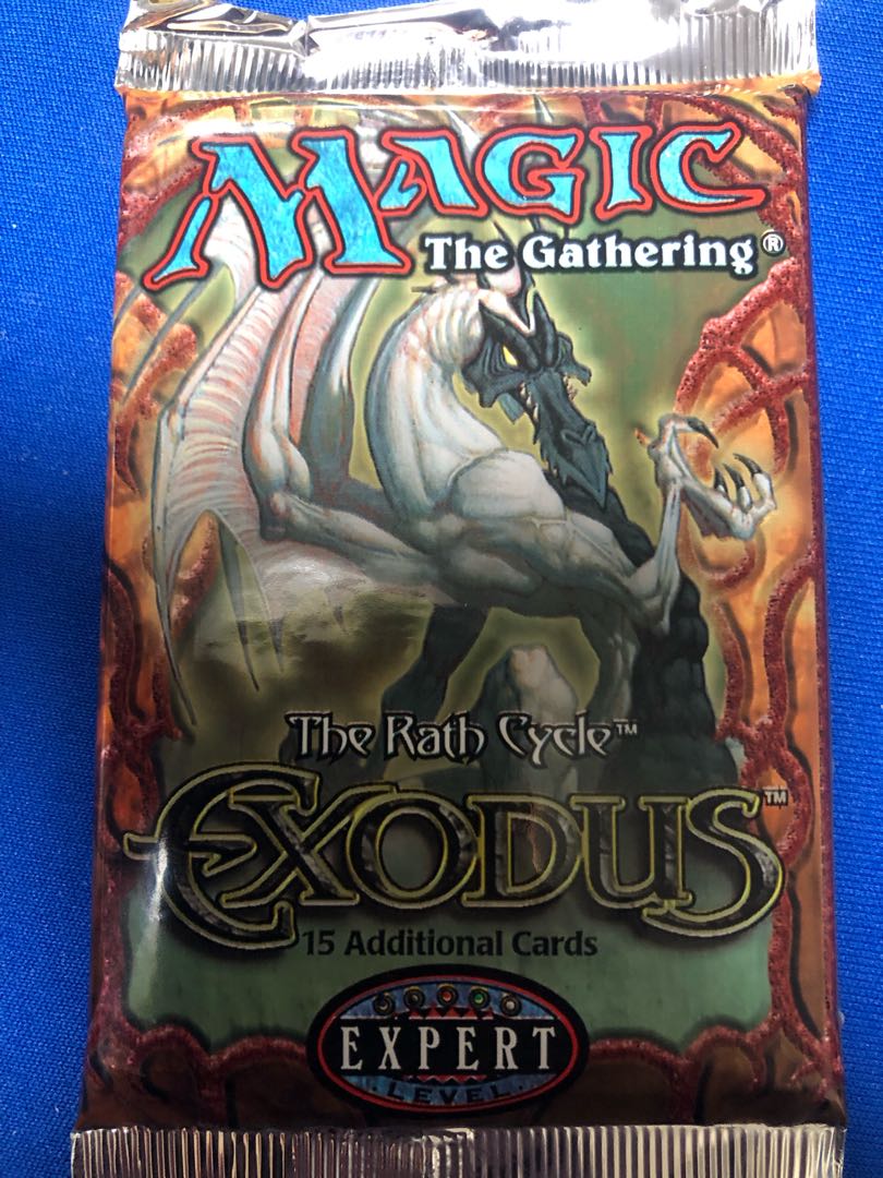 MTG Exodus Flareon Pack English Unopened
