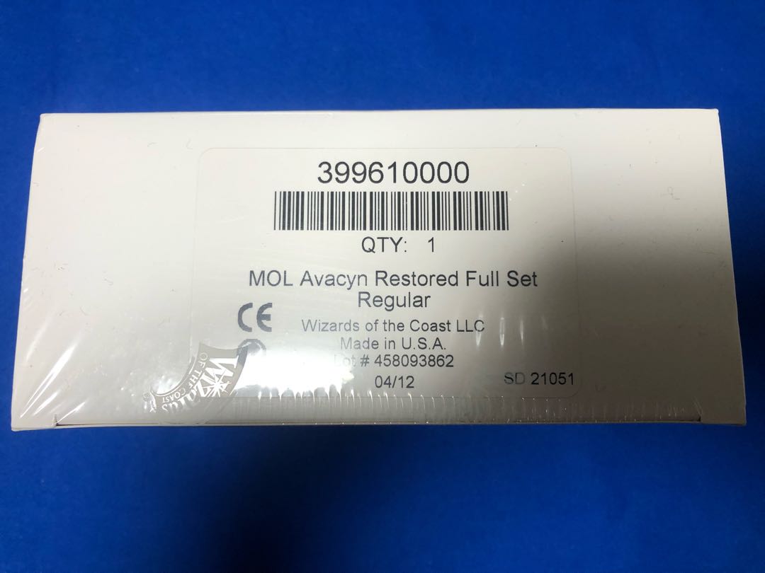 MTG アヴァシンの帰還 コンプリートセット MO 英語