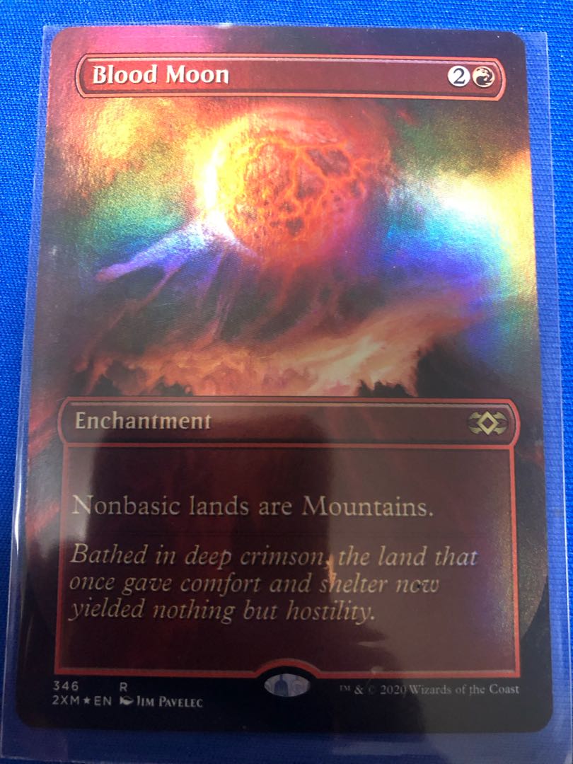 MTG Blood Moon foil Double Masters English