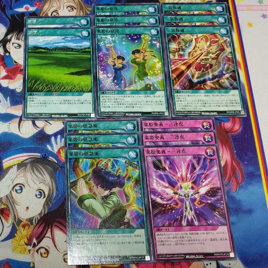 楽姫パーツ29枚詰め【タイガー】【上城大華】