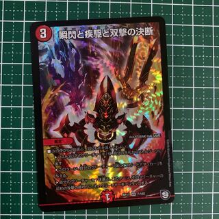 瞬閃と疾駆と双撃の決断