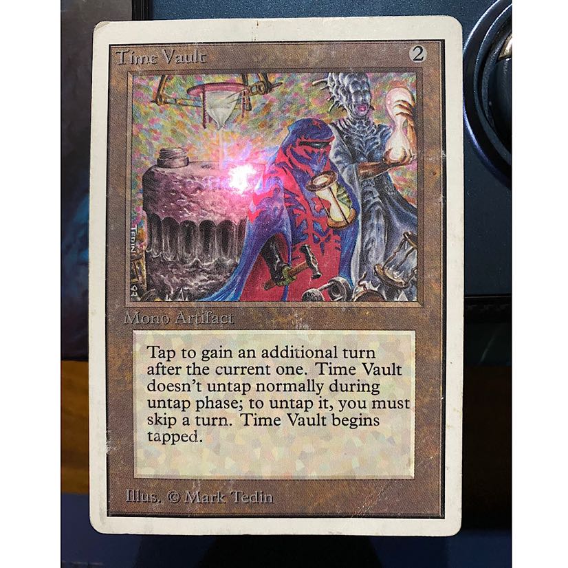 MTG Time vault UN poor ライオンの瞳のダイアモンド