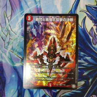 瞬閃と疾駆と双撃の決断