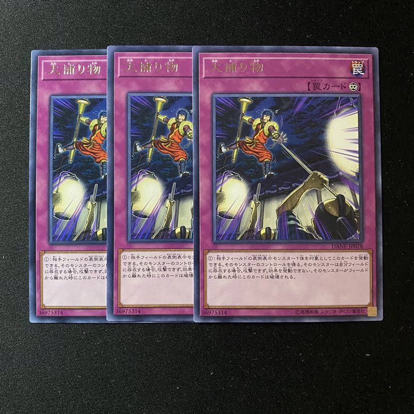 大捕り物3枚セット