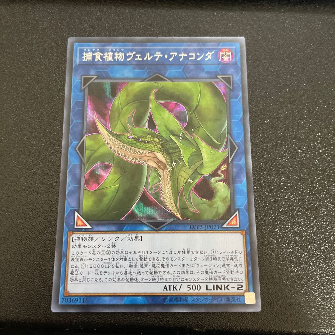 捕食植物ヴェルテ・アナコンダ シークレットレア