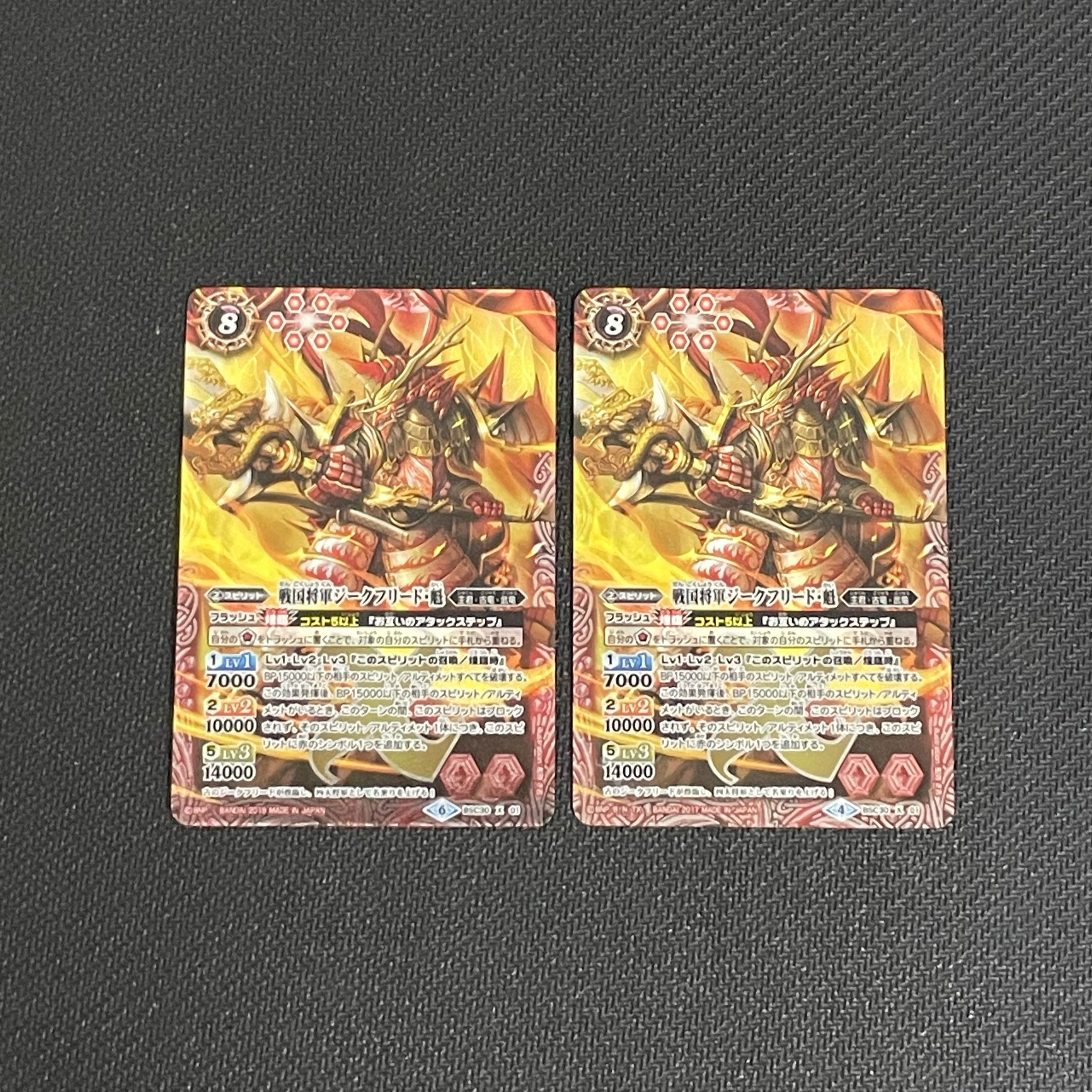 戦国将軍ジークフリード・魁 1枚