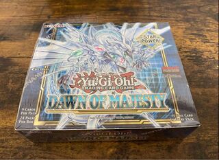 Yu-Gi-Oh! English Dawn of Majesty 1st Box 4 Box Set