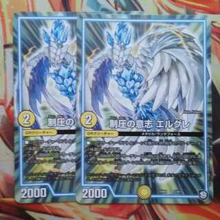 制圧の意志 エルグレ 二枚セット