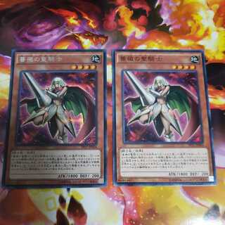 薔薇の聖騎士 シークレットレアとノーマル