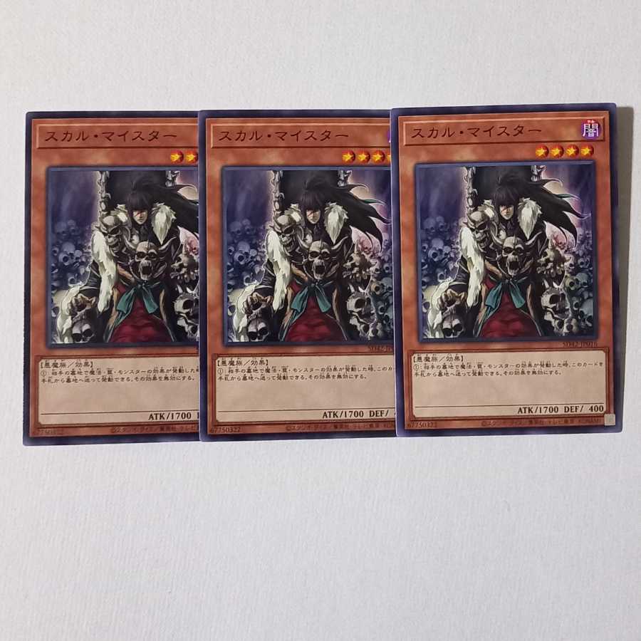 Skull Meister: 3 normal pieces