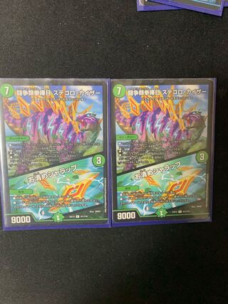 闘争類拳嘩目 ステゴロ・カイザー｜お清めシャラップ　2枚