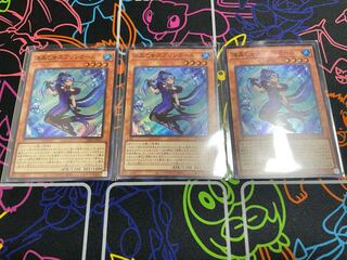 遊戯王　海晶乙女スプリンガール3枚