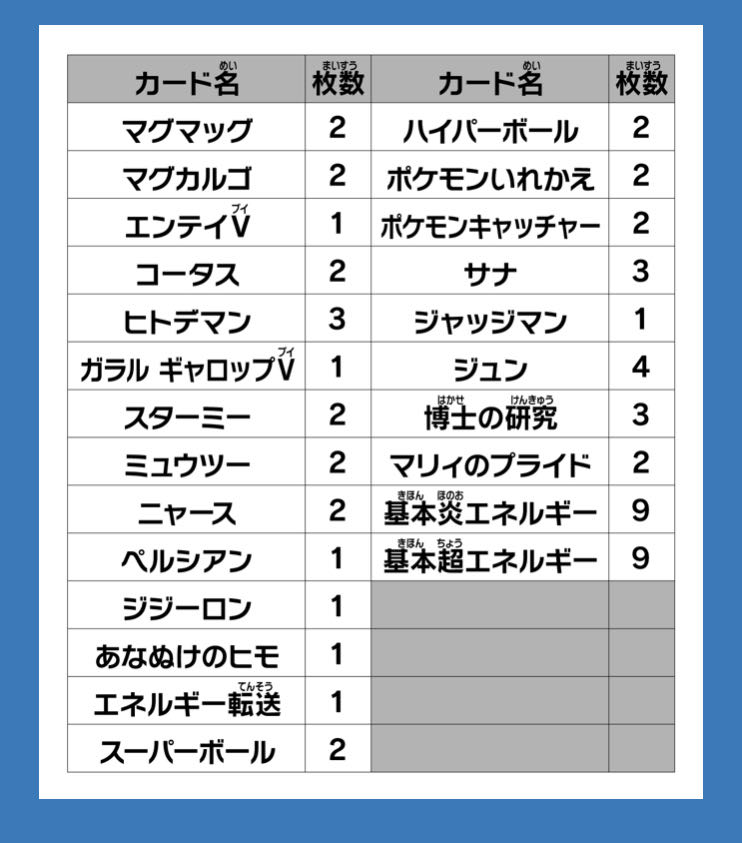 ポケモンカード スタートデッキ100 052 エンテイV ガラルギャロップV