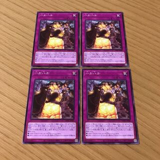 一か八か　ノーマル　4枚セット