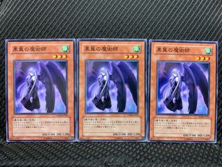 【ぽぽたん】遊戯王  3120  黒翼の魔術師   ノーマル  ３枚