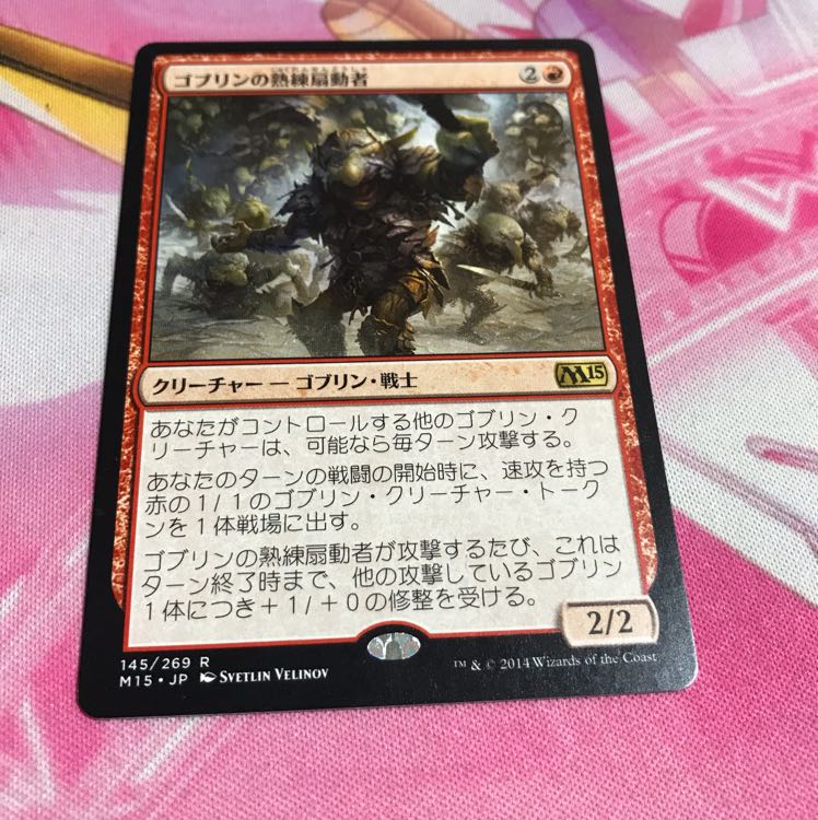 ゴブリンの熟練扇動者 日