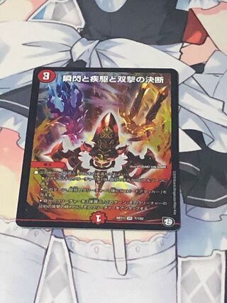 瞬閃と疾駆と双撃の決断