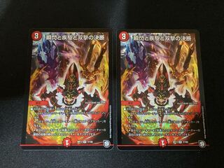 瞬閃と疾駆と双撃の決断