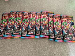 ポケカ　vmaxクライマックス　1box 10パック