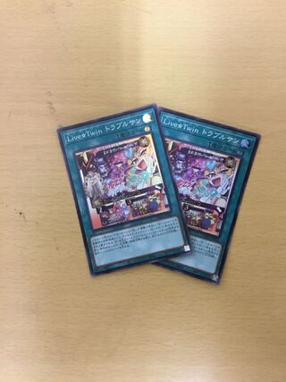 Live☆Twin トラブルサン スーパーレア　2枚