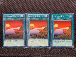 【ぽぽたん】遊戯王  7253  ナイルの恵み  ノーマル３枚