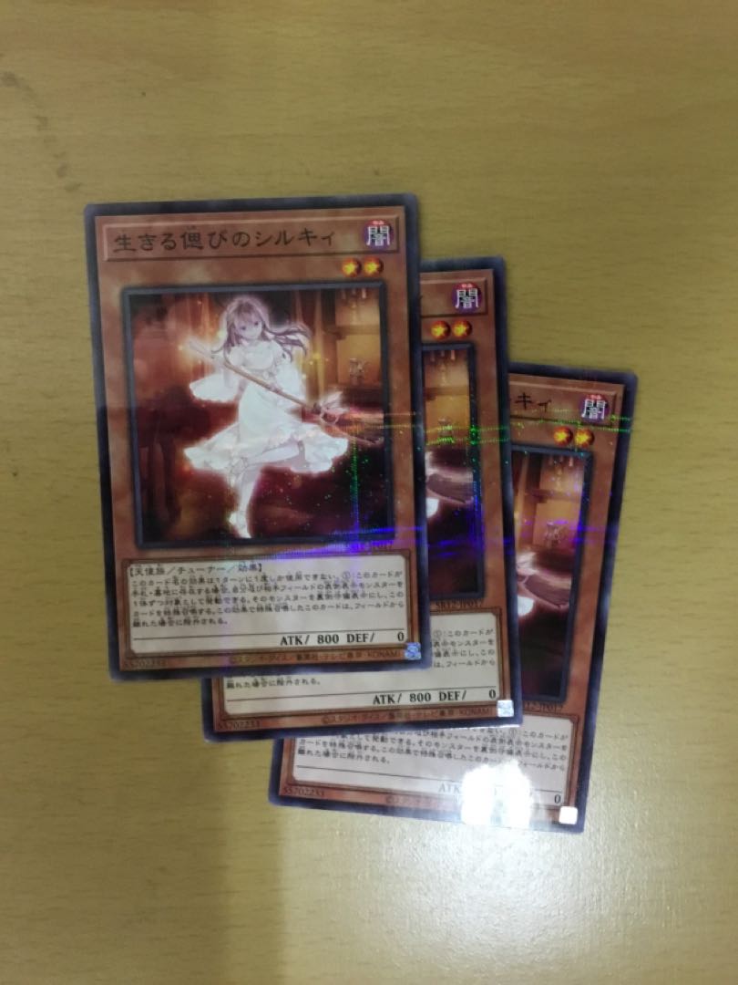 生きる偲びのシルキィ 3枚