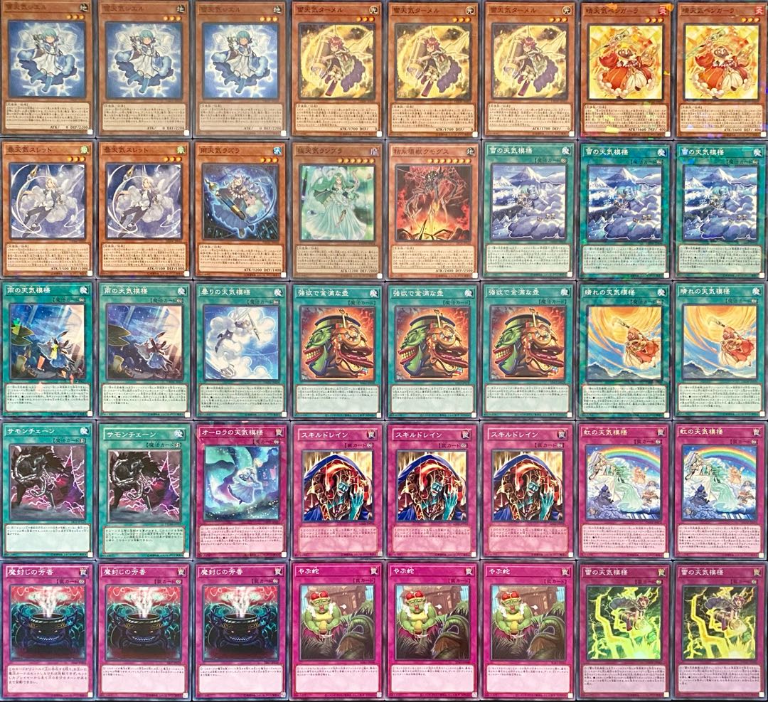 Yu-Gi-Oh, Kade's exclusive weather deck, Rosaan + EX